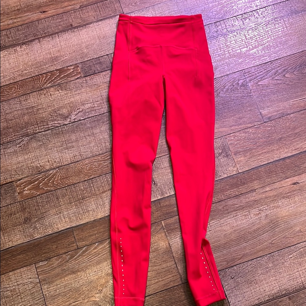 Lululemon Swift Speed High-Rise Tight Red Size 0